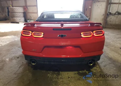 2020 Chevrolet Camaro Ss из США, поврежденный, VIN 1G1FH3D70L0117778